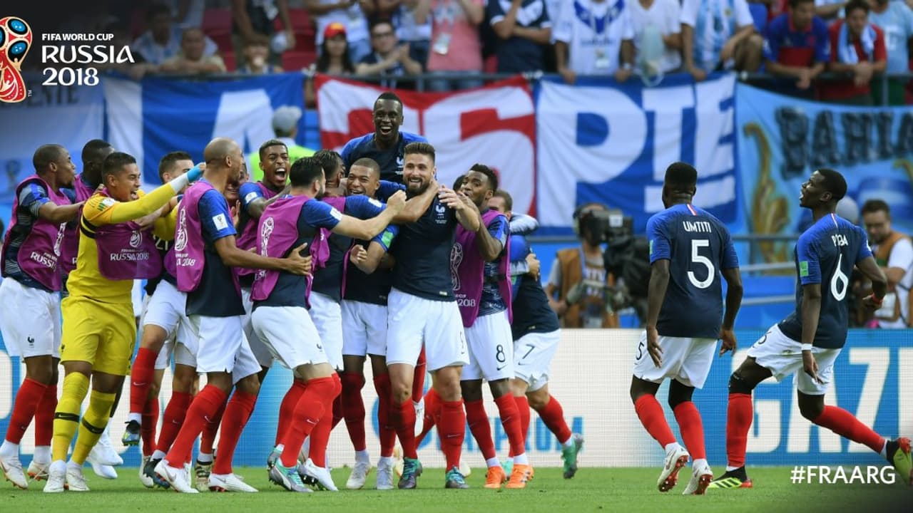 ಫಿಫಾ ವಿಶ್ವಕಪ್ 2018: ಫ್ರಾನ್ಸ್ ವಿರುದ್ದ ಸೋತ ಅರ್ಜೆಂಟೀನಾ ಟೂರ್ನಿಯಿಂದ ಔಟ್ ಫಿಫಾ ವಿಶ್ವಕಪ್ 2018: ಫ್ರಾನ್ಸ್ ವಿರುದ್ದ ಸೋತ ಅರ್ಜೆಂಟೀನಾ ಟೂರ್ನಿಯಿಂದ ಔಟ್