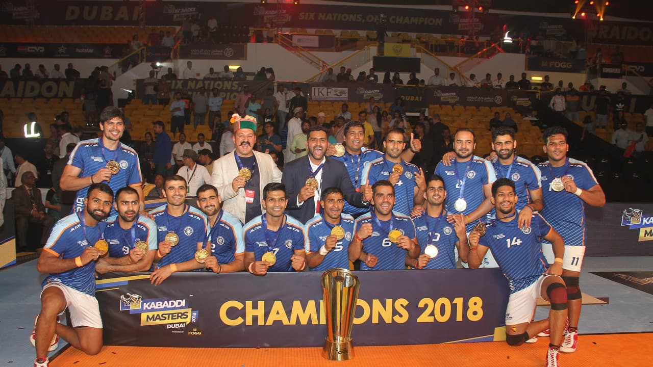 ಕಬಡ್ಡಿ ಮಾಸ್ಟರ್ಸ್ ದುಬೈ ಟೂರ್ನಿಯಲ್ಲಿ ಭಾರತ ಚಾಂಪಿಯನ್ ಕಬಡ್ಡಿ ಮಾಸ್ಟರ್ಸ್ ದುಬೈ ಟೂರ್ನಿಯಲ್ಲಿ ಭಾರತ ಚಾಂಪಿಯನ್