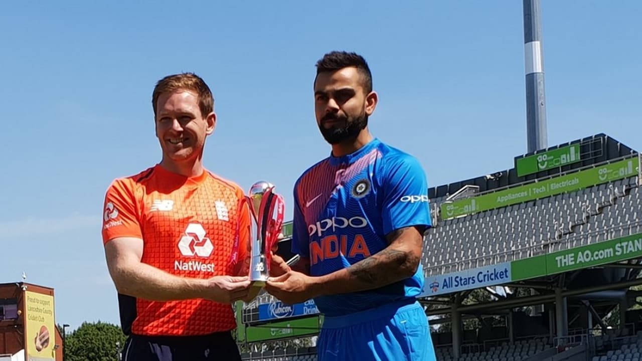 ಭಾರತ ಇಂಗ್ಲೆಂಡ್ ಟಿ20: ಟಾಸ್ ಗೆದ್ದ ಇಂಗ್ಲೆಂಡ್ ಫೀಲ್ಡಿಂಗ್ ಆಯ್ಕೆ; ಒಂದು ಬದಲಾವಣೆ ಭಾರತ ಇಂಗ್ಲೆಂಡ್ ಟಿ20: ಟಾಸ್ ಗೆದ್ದ ಇಂಗ್ಲೆಂಡ್ ಫೀಲ್ಡಿಂಗ್ ಆಯ್ಕೆ; ಒಂದು ಬದಲಾವಣೆ