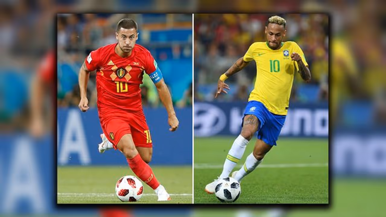 इतिहास बनाने को बेताब बेल्जियम का सामना धाकड़ ब्राजील से