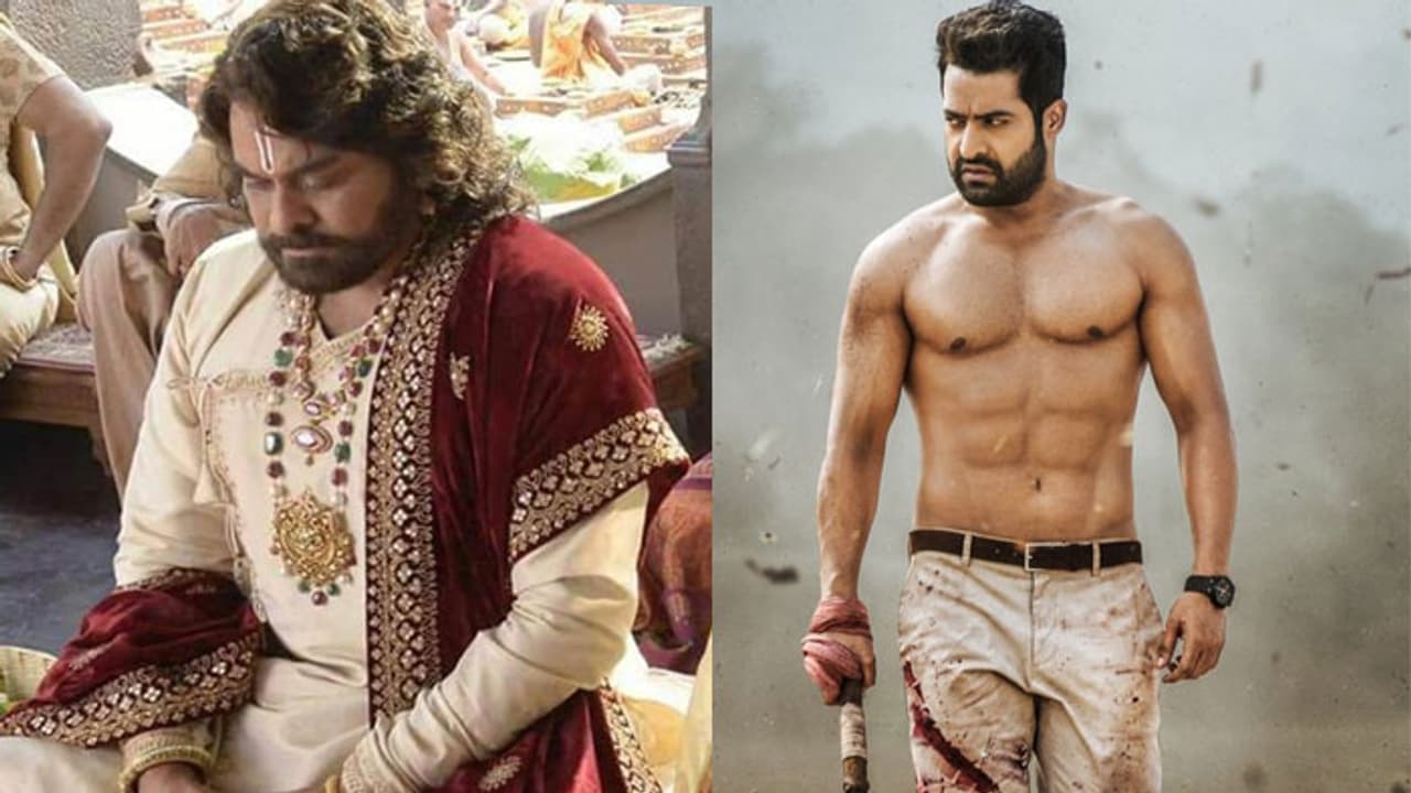 వారం గ్యాప్ లో ఎన్టీఆర్, చిరంజీవి.. స్టార్ హీరోల హీరోల స్పెషల్ ట్రీట్ వారం గ్యాప్ లో ఎన్టీఆర్, చిరంజీవి.. స్టార్ హీరోల హీరోల స్పెషల్ ట్రీట్