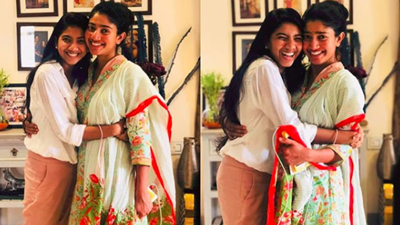 చెల్లెలితో సాయి పల్లవి అల్లరి! చెల్లెలితో సాయి పల్లవి అల్లరి!