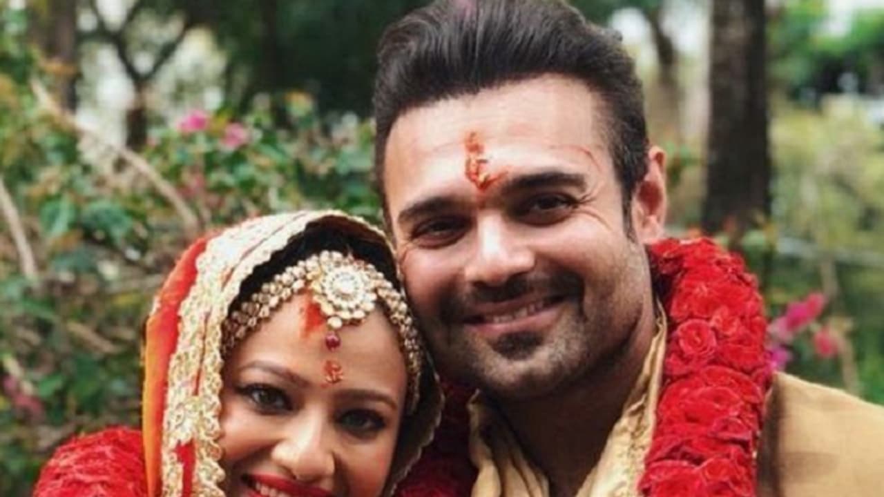 Out on bail, Mithun Chakraborty’s son Mahaakshay weds Madalsa Sharma [See pics]