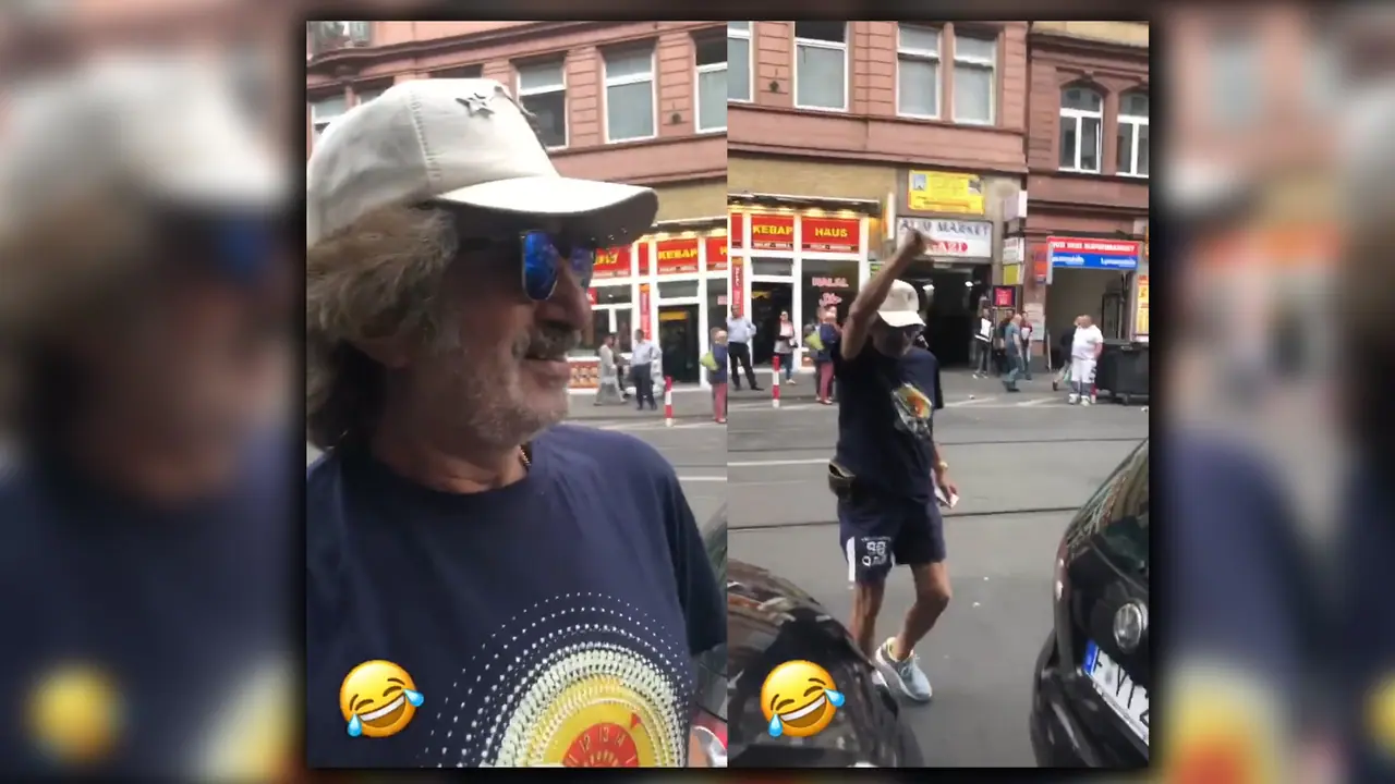 Watch Shakti Kapoor jigging away in Frankfurt to his dialogue from Chaalbaaz! Watch Shakti Kapoor jigging away in Frankfurt to his dialogue from Chaalbaaz!
