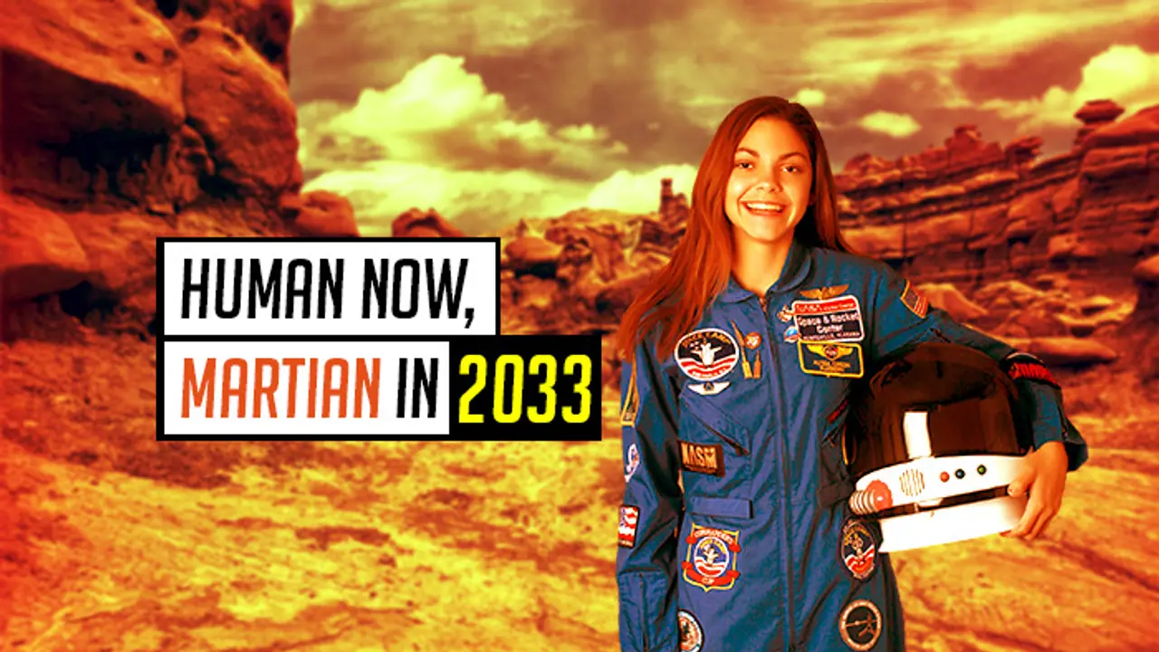 Teenage girl set to be the first to land on Mars Teenage girl set to be the first to land on Mars