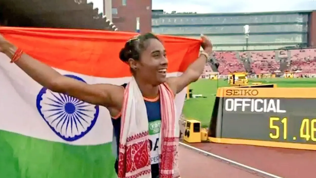 विश्व जूनियर एथलेटिक्स में स्वर्ण जीतने वाली पहली भारतीय महिला बनी हिमा दास