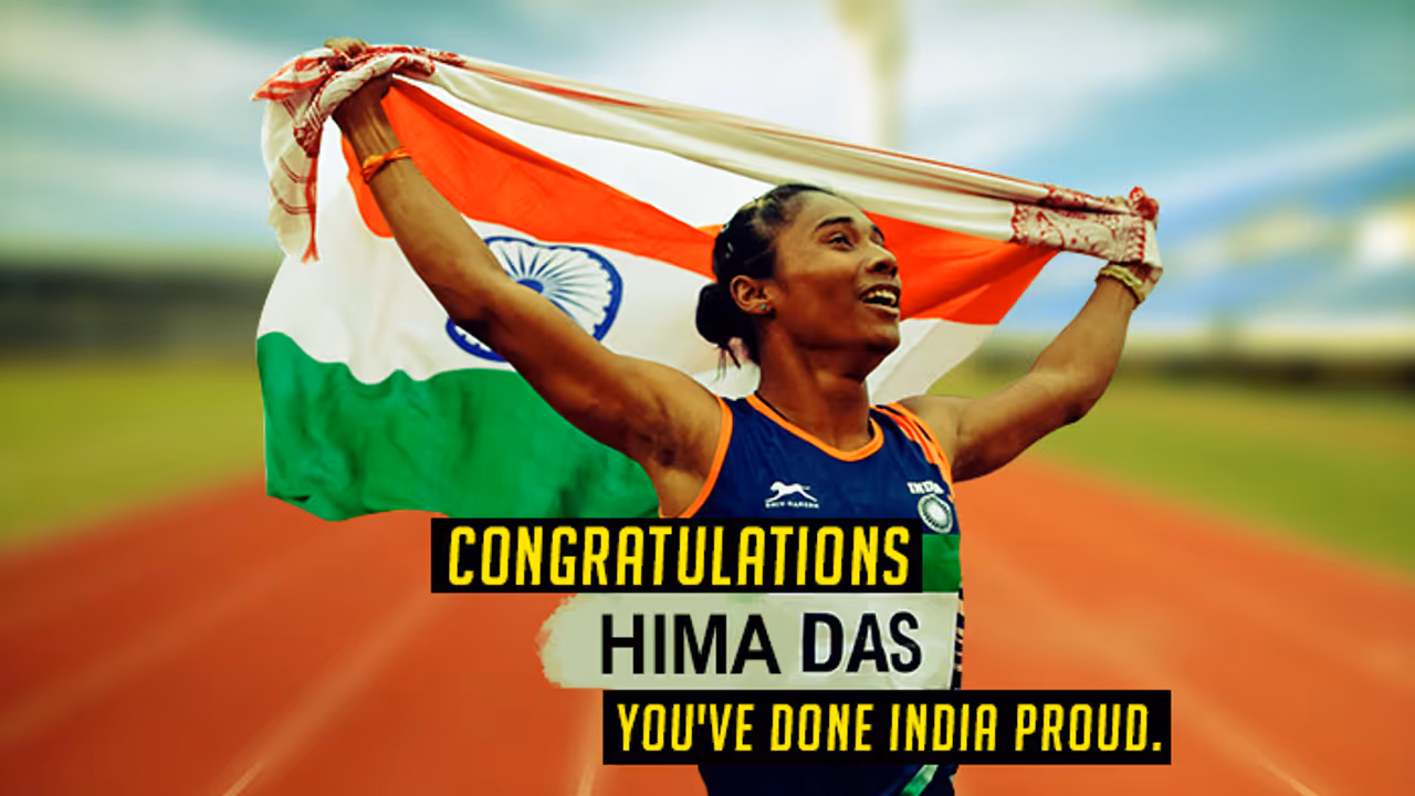 Hima Das creates history, becomes first Indian woman to bag gold in 400m race against all odds