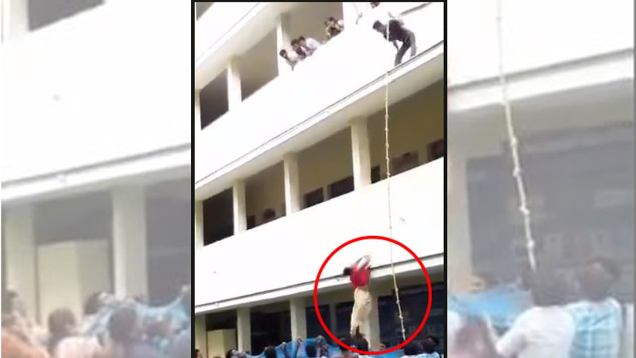 ವಿದ್ಯಾರ್ಥಿನಿ ಜೀವಕ್ಕೆ ಕುತ್ತು ತಂದ ವಿಪತ್ತು ನಿರ್ವಹಣೆ: ವಿಡಿಯೋ