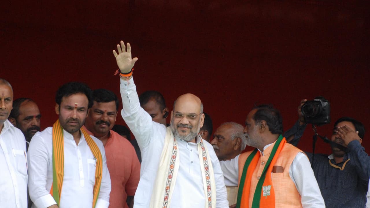 తెలంగాణకు రూ.1,15,605 కోట్ల నిధులిచ్చాం : అన్ని స్థానాల్లో బిజెపి పోటీ : అమిత్ షా