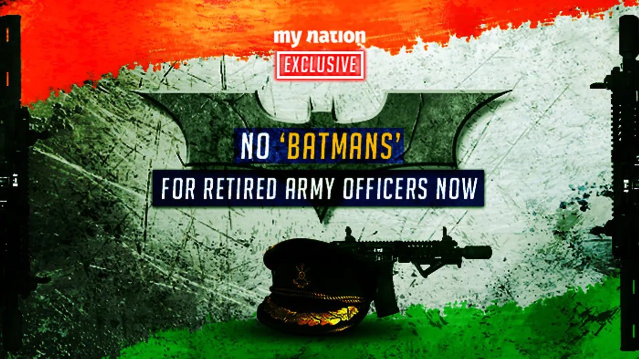 Exclusive: Army removing 2,000 sahayaks from retired officers’ houses