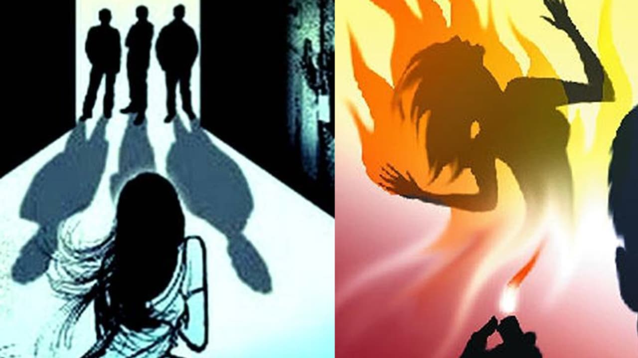 యూపీలో మహిళపై గ్యాంగ్‌రేప్.. స్పందించని పోలీసులు.. ఫిర్యాదు చేసే లోగా సజీవదహనం