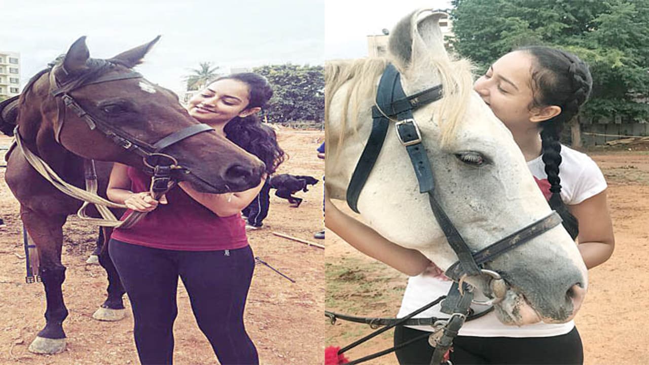 ಕುದುರೆ ಸವಾರಿ ಕಲಿತ ಶಾನ್ವಿ ಶ್ರೀ ವಾಸ್ತವ್! ಕುದುರೆ ಸವಾರಿ ಕಲಿತ ಶಾನ್ವಿ ಶ್ರೀ ವಾಸ್ತವ್!