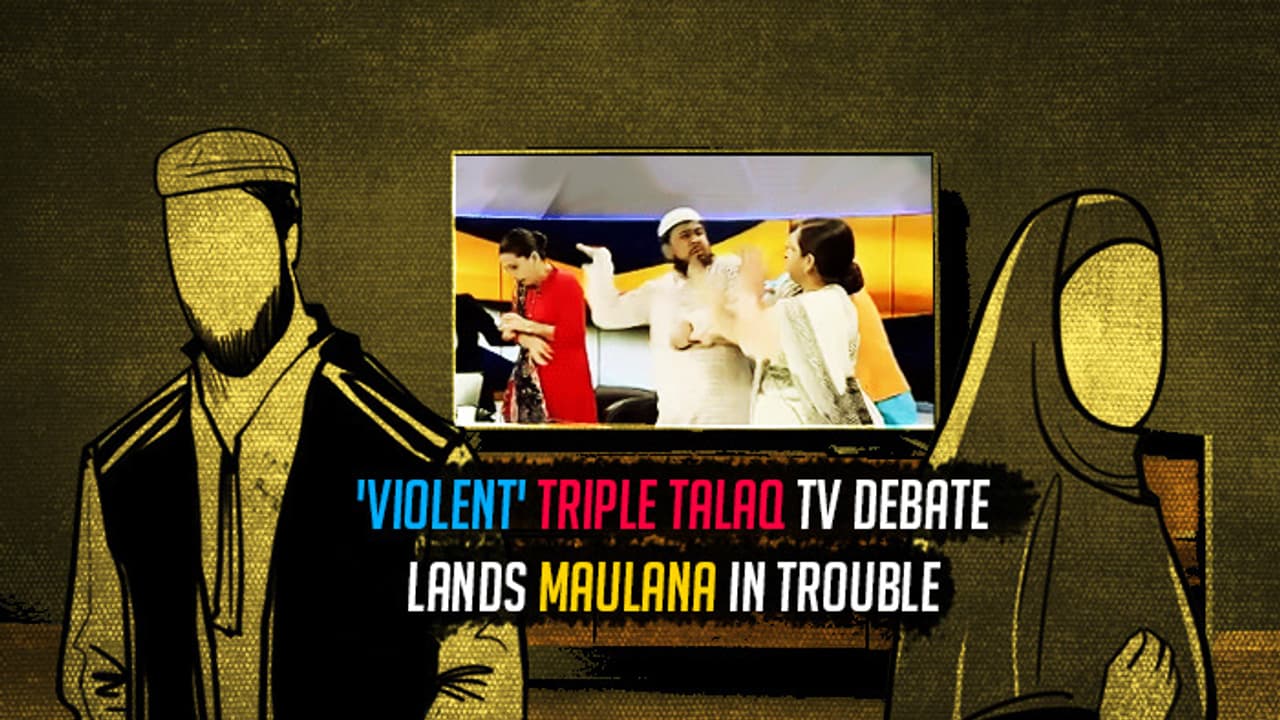 Maulana calls woman names, slaps her, abuses her daughter on live TV: Nation shamed