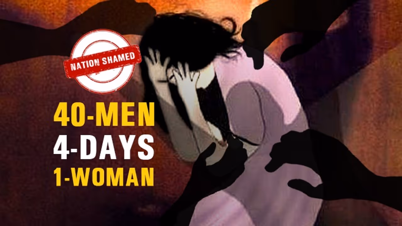 How long will India have to live with this? 40 people gang raped woman for 4 days in Haryana How long will India have to live with this? 40 people gang raped woman for 4 days in Haryana