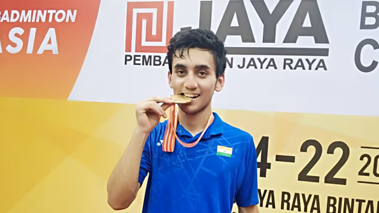 ಬ್ಯಾಡ್ಮಿಂಟನ್‌: ಲಕ್ಷ್ಯಾಸೇನ್ ಚಾಂಪಿಯನ್‌