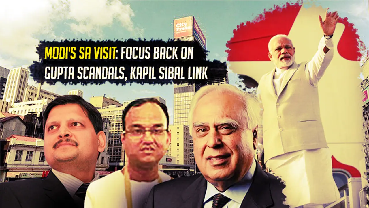 PM’s South Africa visit: Recalling dark Gupta era, UPA’s ‘phone banking’ and a Sibal link