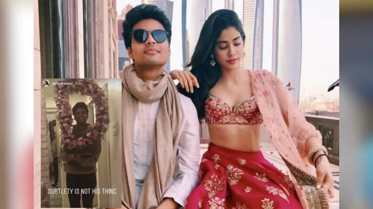 Here's how Janhvi Kapoor's alleged boyfriend reacted to Dhadak Here's how Janhvi Kapoor's alleged boyfriend reacted to Dhadak