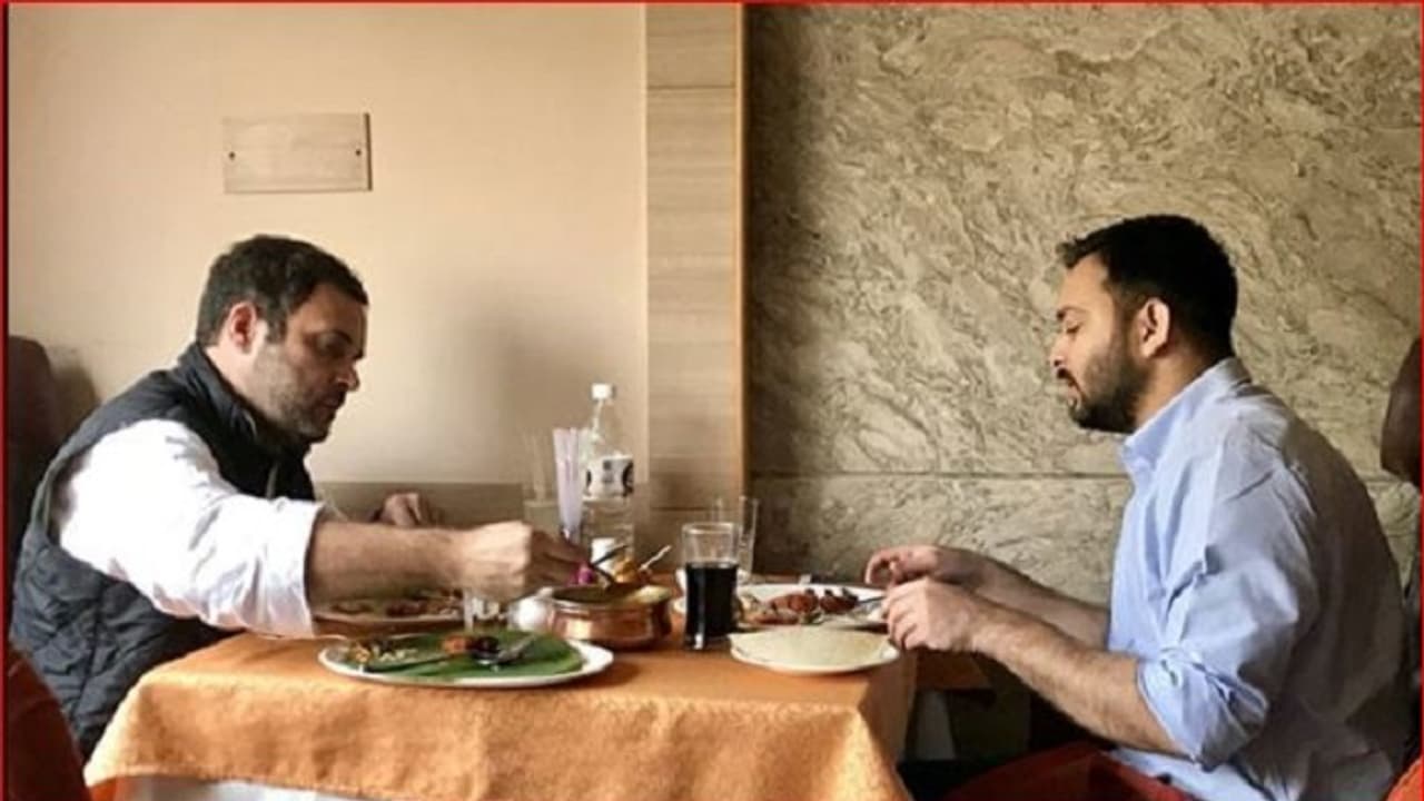 ರಾಹುಲ್ ಒಬ್ರೆನಾ?: ಪ್ರಧಾನಿ ಹುದ್ದೆಗೆ ತೇಜಸ್ವಿ ಅಪಸ್ವರ! ರಾಹುಲ್ ಒಬ್ರೆನಾ?: ಪ್ರಧಾನಿ ಹುದ್ದೆಗೆ ತೇಜಸ್ವಿ ಅಪಸ್ವರ!