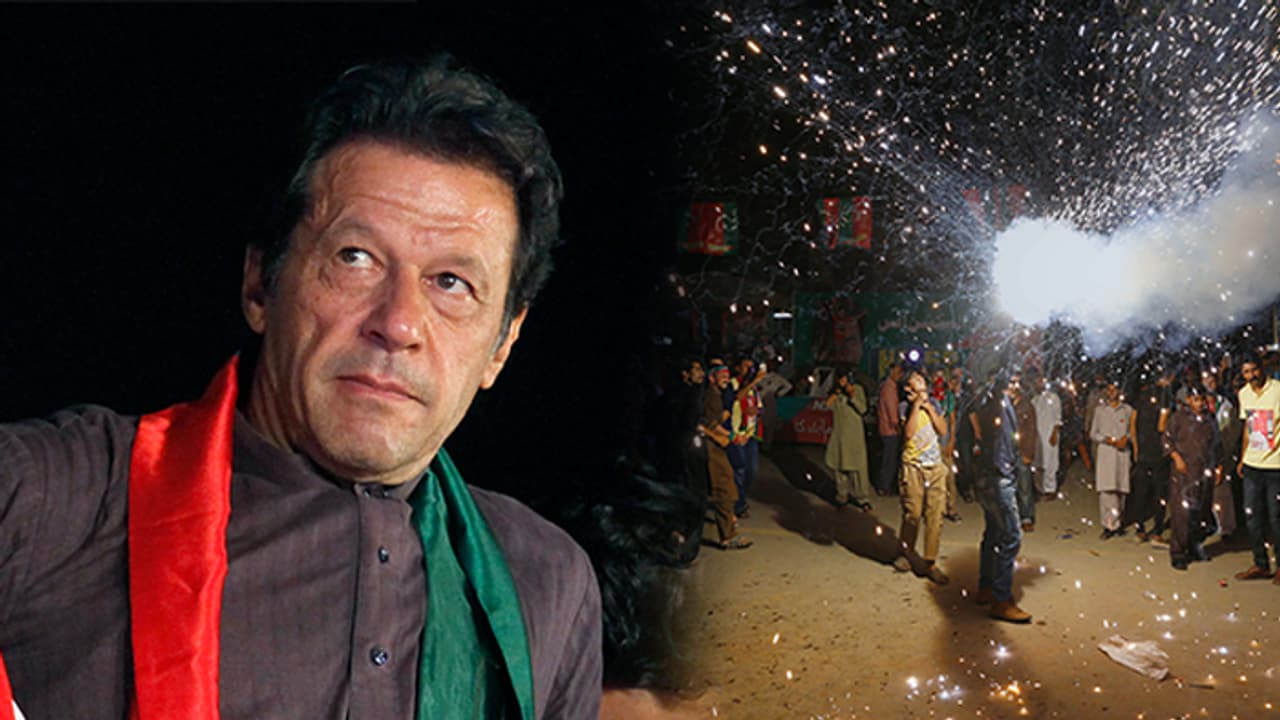 Pakistan elections: Imran Khan's party leading on 110 seats, PML N on 67