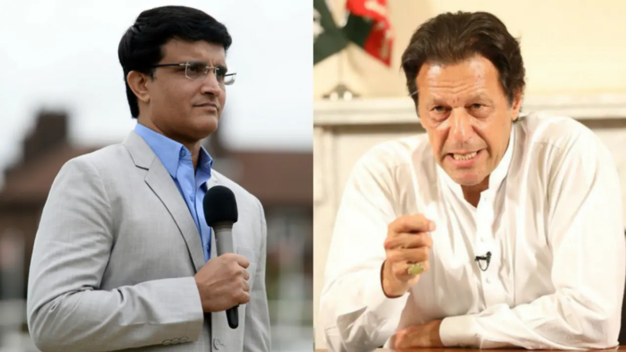 Former Indian captain Sourav Ganguly congratulates Pakistan PM elect Imran Khan Former Indian captain Sourav Ganguly congratulates Pakistan PM elect Imran Khan