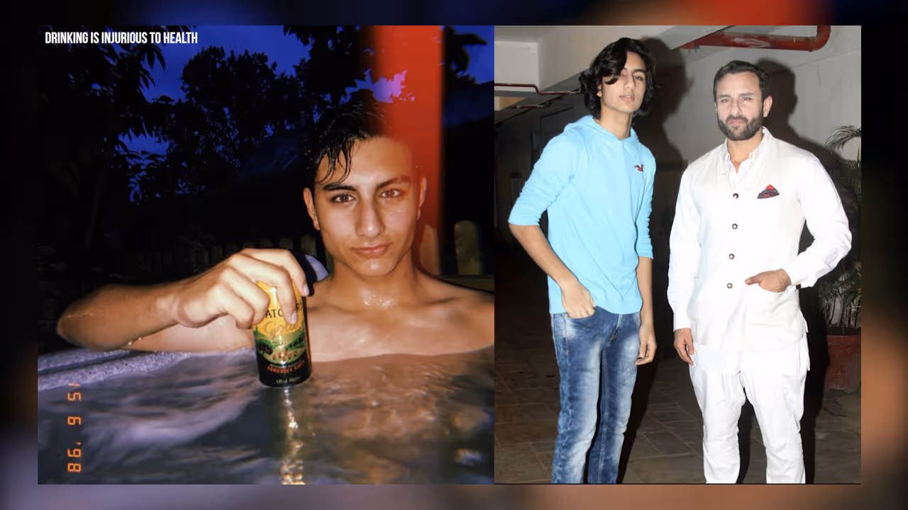 Saif Ali Khan’s son Ibrahim causes embarrassment to his father Saif Ali Khan’s son Ibrahim causes embarrassment to his father