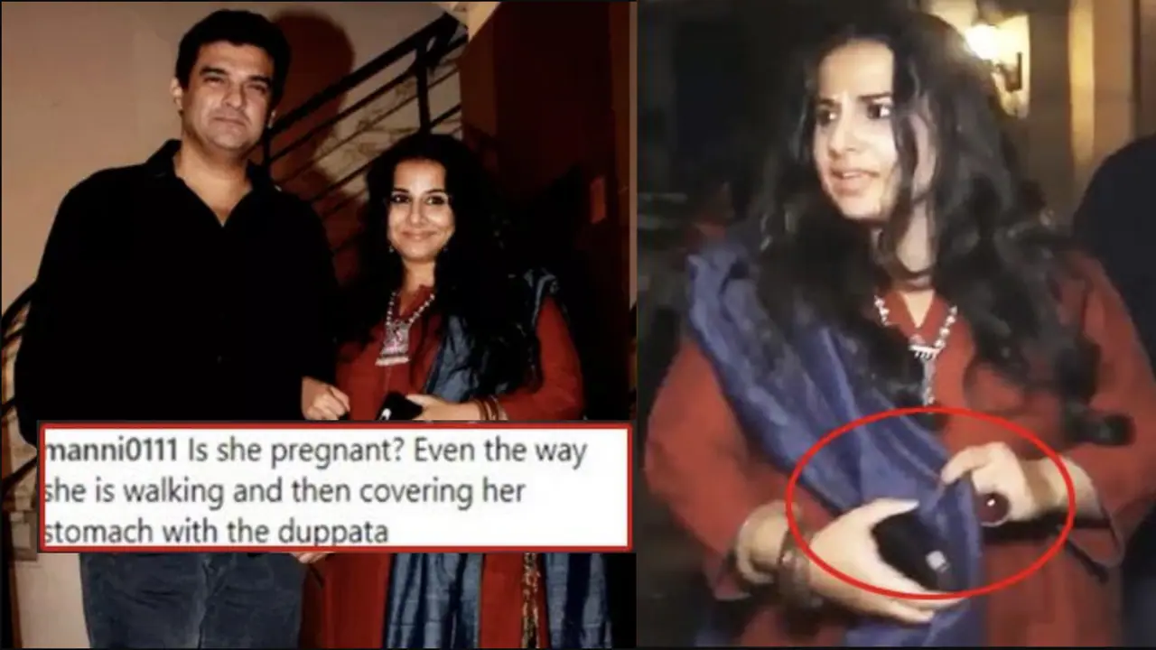 Is Vidya Balan pregnant? The latest video of the actress has left fans wondering. Watch Video