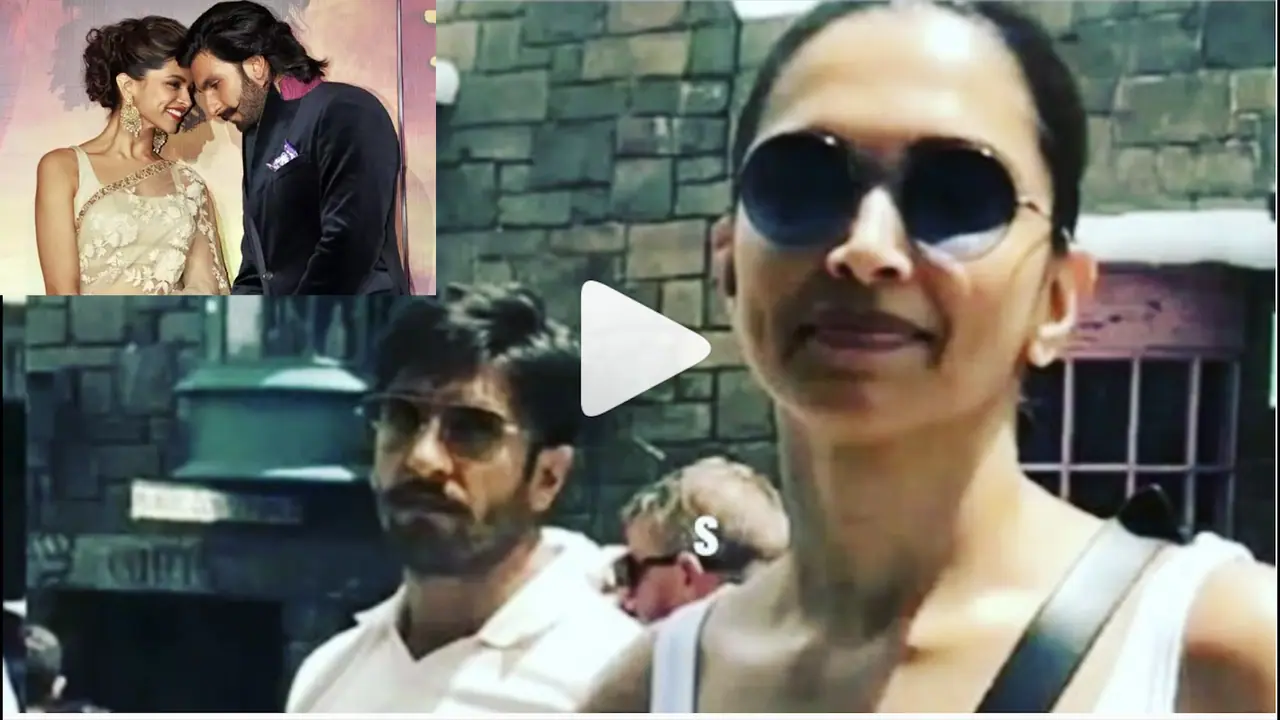 Ranveer Singh Deepika Padukone spotted secretly enjoying vacation