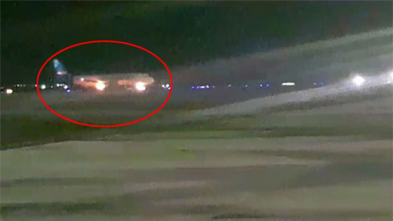 శంషాబాద్ విమానాశ్రయం... హైదరాబాద్ విమానానికి అగ్నిప్రమాదం