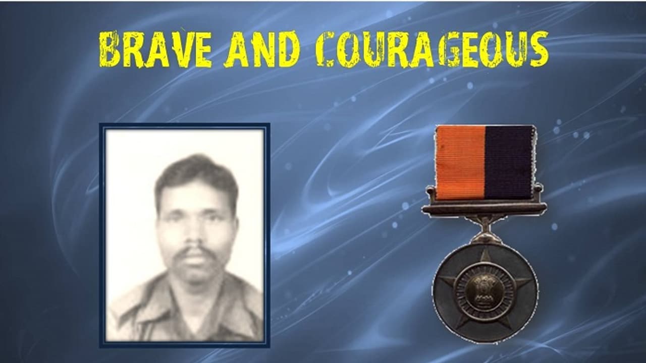 Saluting Naik Ghama Oraon, Vir Chakra, 1 Bihar Regiment, Sri Lanka Ops Saluting Naik Ghama Oraon, Vir Chakra, 1 Bihar Regiment, Sri Lanka Ops