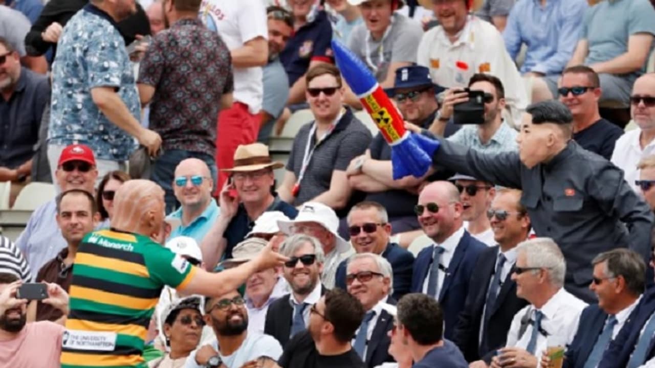 India vs England 2018: When 'Donald Trump' and 'Kim Jong Un' shook hands