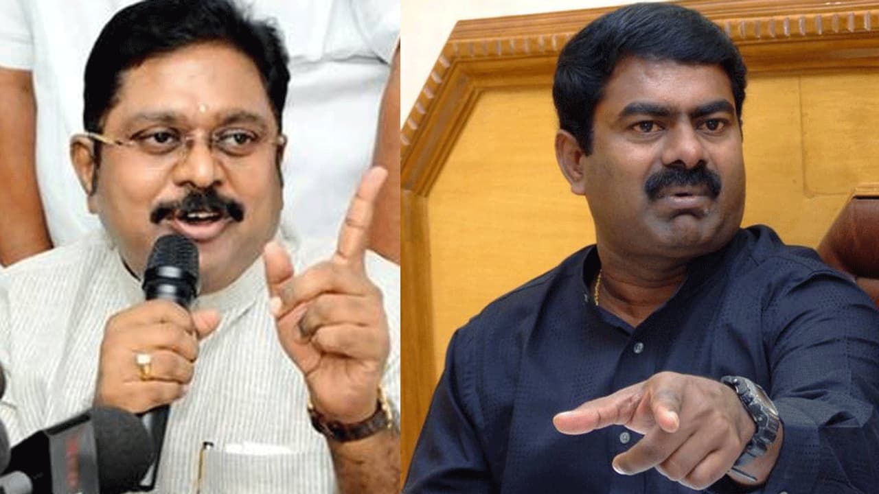 திருப்பரங்குன்றம் இடைத்தேர்தல்! தினகரன் கட்சியின் வேட்பாளராகும் சீமானின் மச்சான்! திருப்பரங்குன்றம் இடைத்தேர்தல்! தினகரன் கட்சியின் வேட்பாளராகும் சீமானின் மச்சான்!