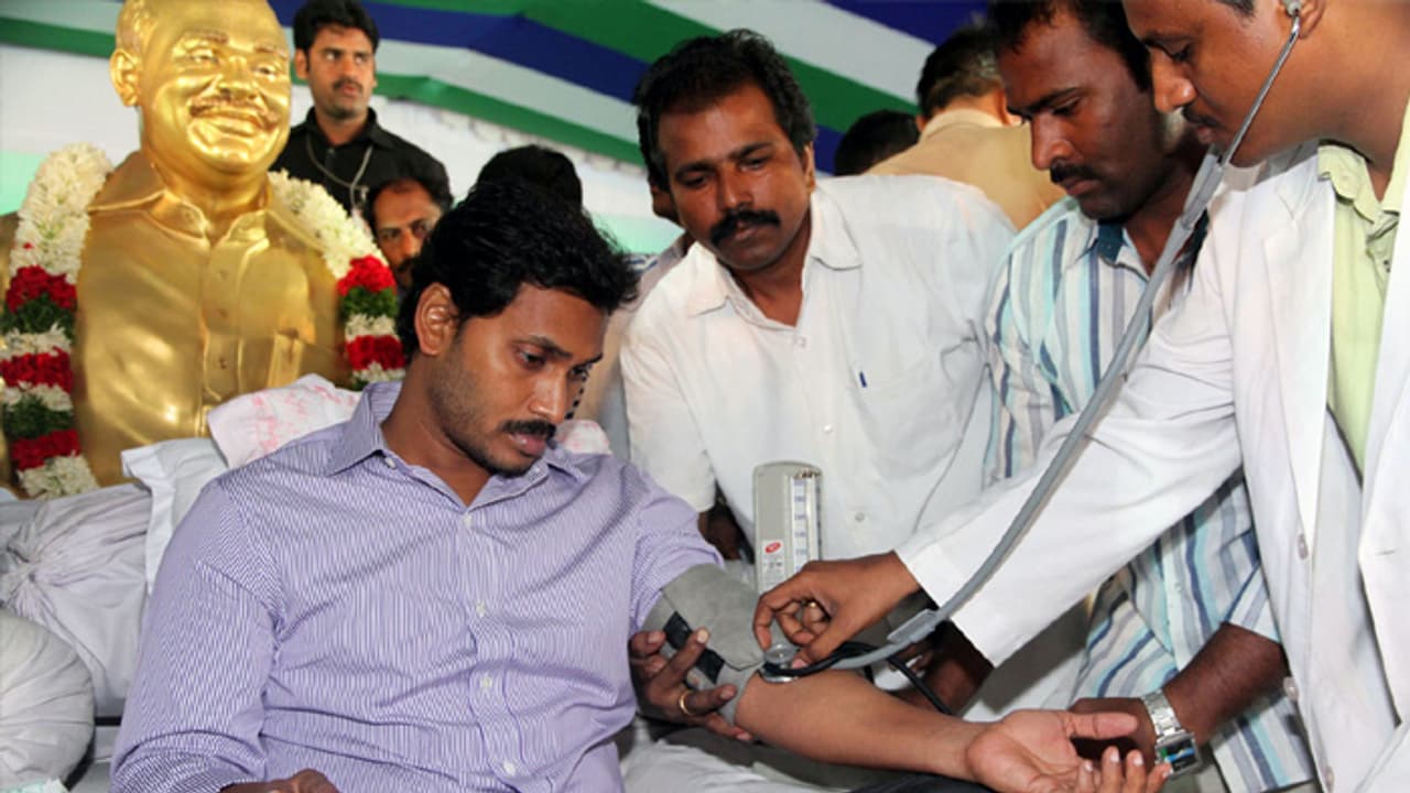 జగన్‌కు అస్వస్థత.. పాదయాత్ర మధ్యలోనే వచ్చేసిన వైసీపీ చీఫ్