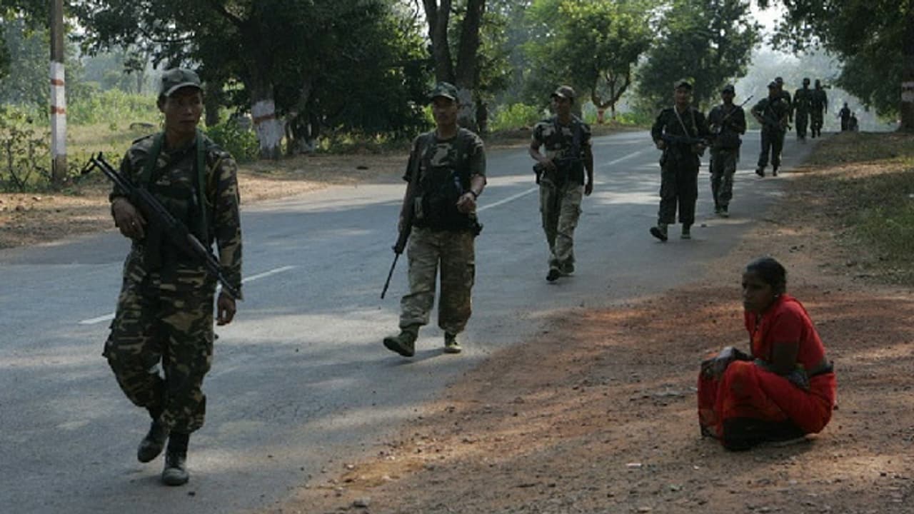 Anti naxal ops: CRPF turns contractor to build road in Bastar Anti naxal ops: CRPF turns contractor to build road in Bastar