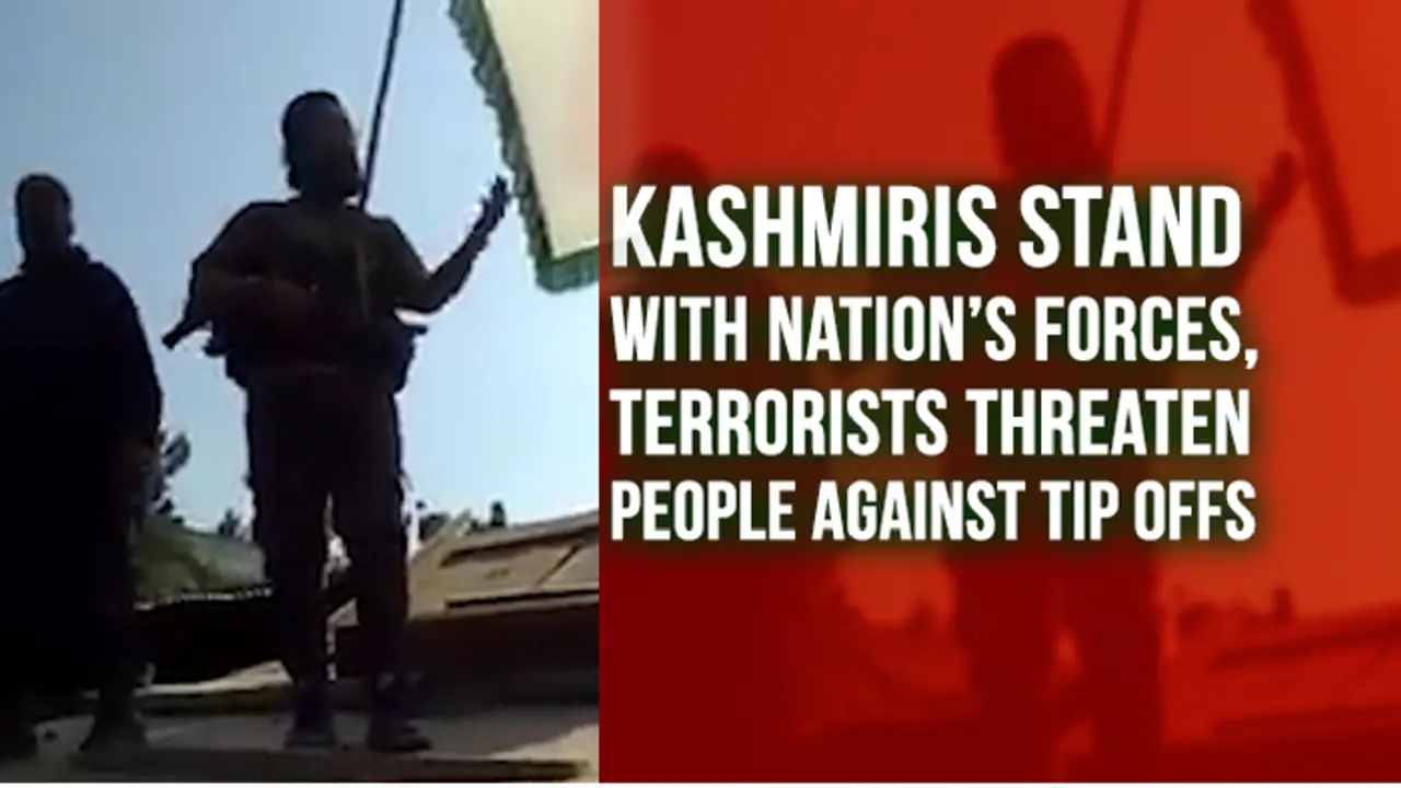 Kashmiris stand with nation’s forces, terrorists threaten people against tip offs Kashmiris stand with nation’s forces, terrorists threaten people against tip offs