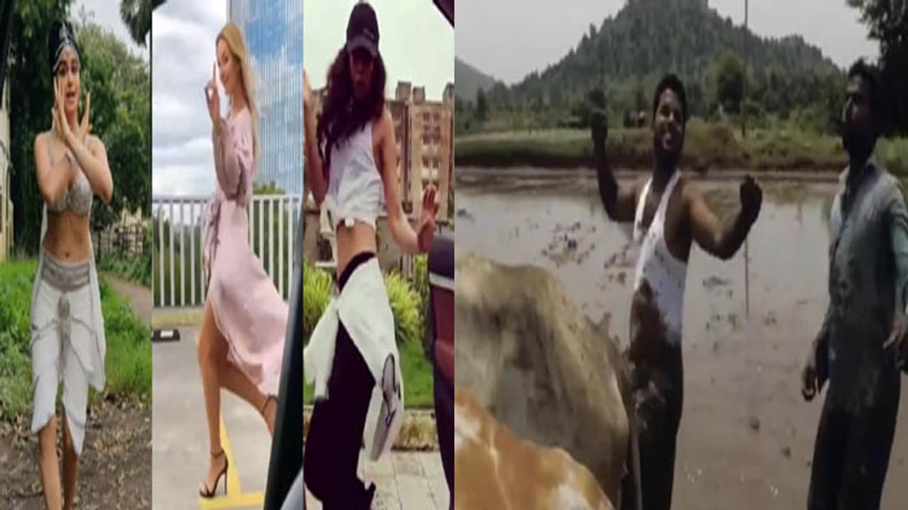 కికి ఛాలెంజ్ కి ట్రెడిషనల్ టచ్.. దుమ్మురేపుతున్న వీడియో కికి ఛాలెంజ్ కి ట్రెడిషనల్ టచ్.. దుమ్మురేపుతున్న వీడియో