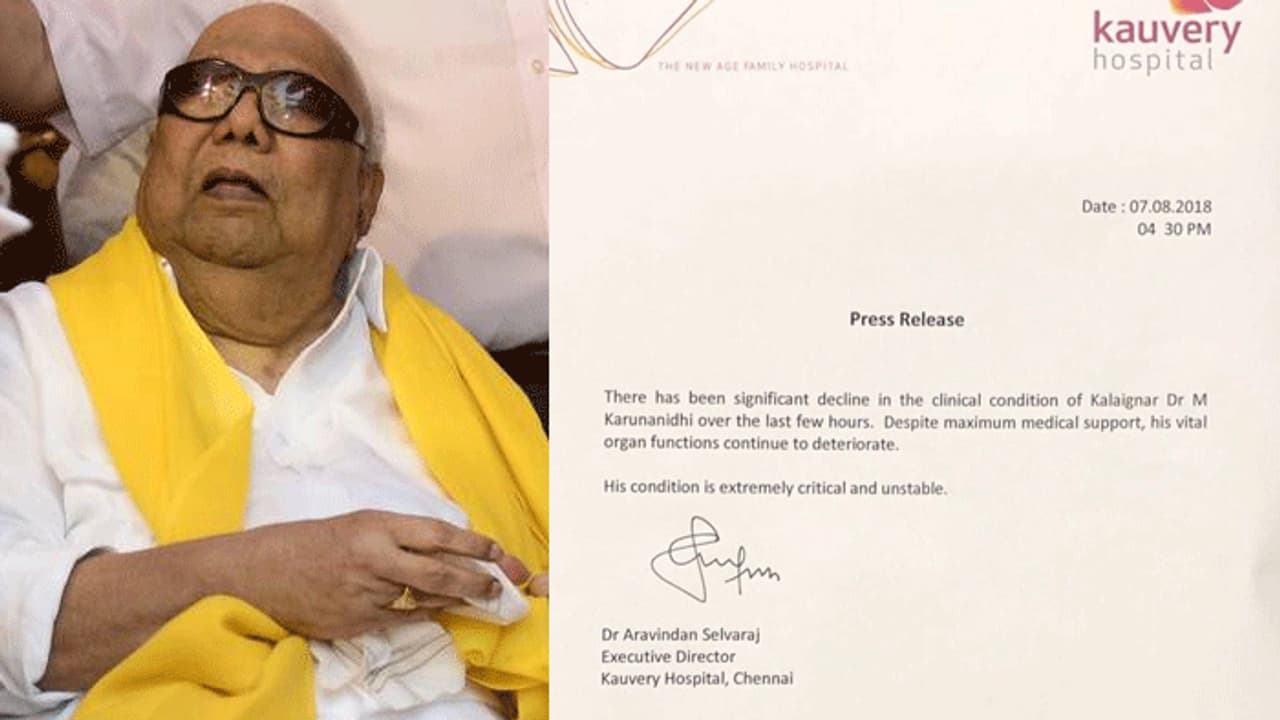 வெளியானது முக்கிய அறிக்கை; கைவிரித்த காவேரி! வெளியானது முக்கிய அறிக்கை; கைவிரித்த காவேரி!