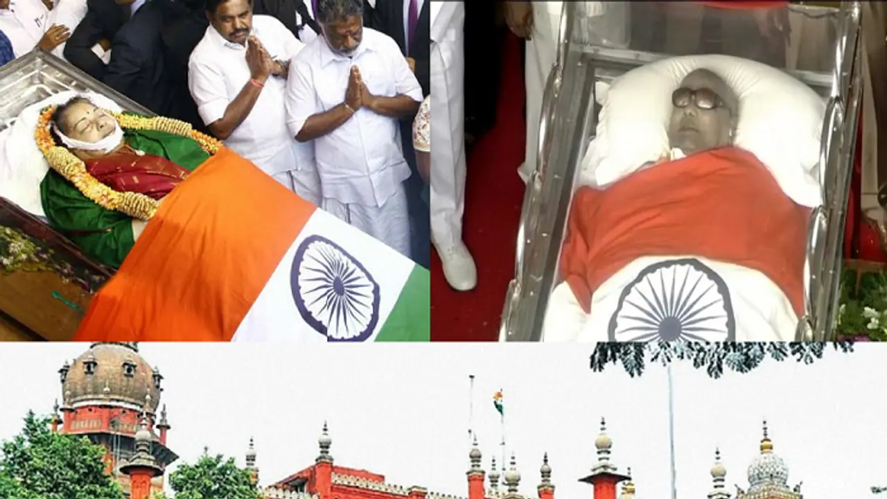 How DMK won case for Karunanidhi's burial in Marina Beach at Madras High Court How DMK won case for Karunanidhi's burial in Marina Beach at Madras High Court
