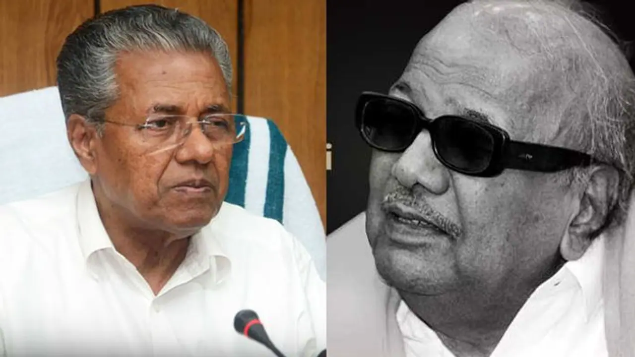 Pinarayi Vijayan: In Karunanidhi, Kerala lost a brother who laid emphasis on inter State relations
