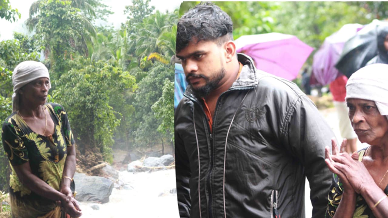 'എന്റെ കണ്മുമ്പിന് നിന്നാണ് അവനെ മലവെള്ളം കൊണ്ടുപോയത്'; ഞെട്ടല് മാറാതെ സരോജിനി 'എന്റെ കണ്മുമ്പിന് നിന്നാണ് അവനെ മലവെള്ളം കൊണ്ടുപോയത്'; ഞെട്ടല് മാറാതെ സരോജിനി