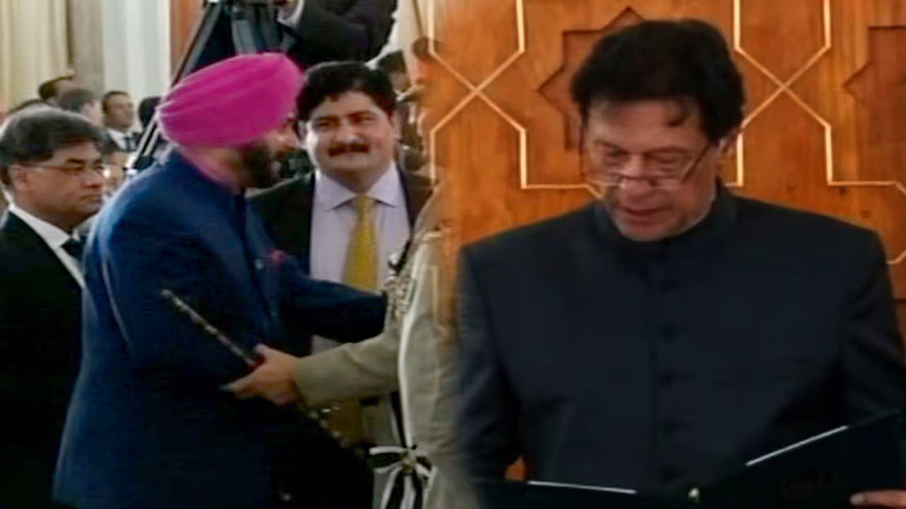 Imran Khan is sworn in as Pakistan PM; Navjot Singh Sidhu attends oath ceremony
