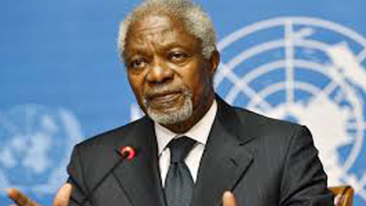 ఐక్యరాజ్యసమితి మాజీ సెక్రటరీ జనరల్ కోఫీ అన్నన్ మృతి ఐక్యరాజ్యసమితి మాజీ సెక్రటరీ జనరల్ కోఫీ అన్నన్ మృతి