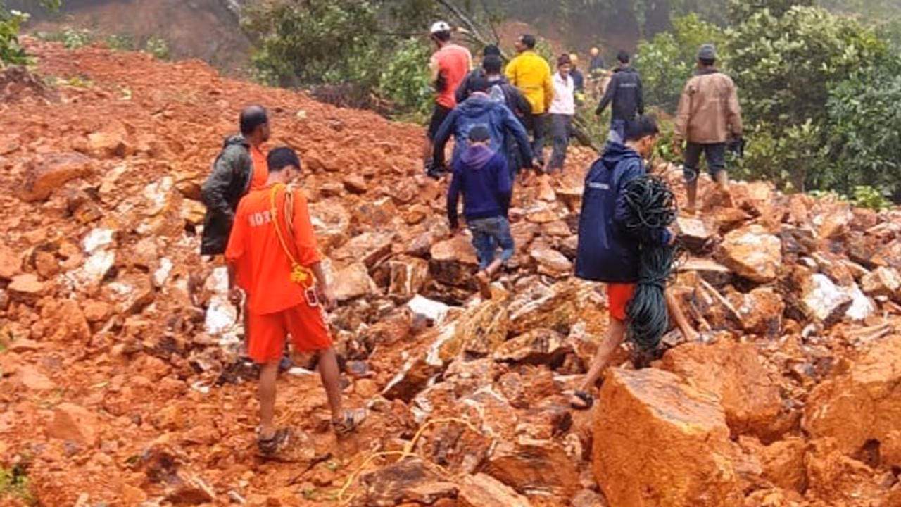 ಕೊಡಗು : ಸಾವಿರಾರು ಹೆಕ್ಟೇರ್‌ ಪ್ರದೇಶದ ಭತ್ತ ಕೃಷಿ ಮಣ್ಣುಪಾಲು!