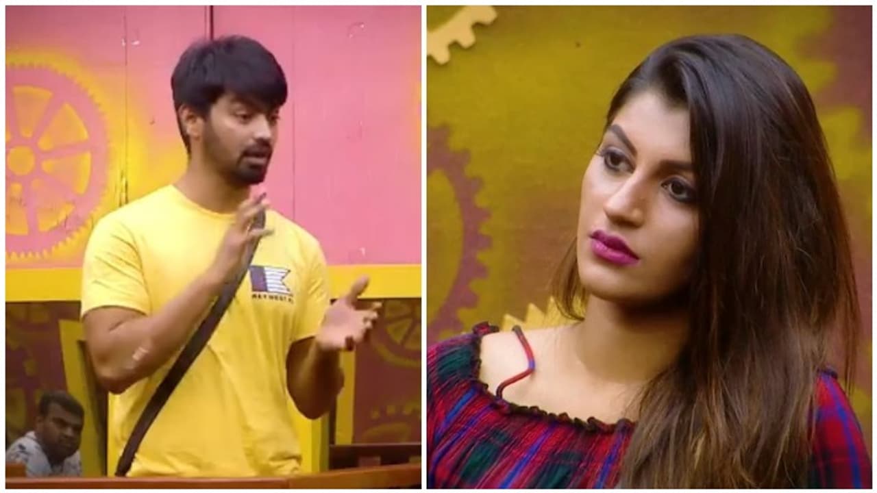 யாஷிகாவை காதலிக்கிறேன்... உண்மையை கூறிய மஹத்..! கடுப்பான பாலாஜி; யாஷிகாவை காதலிக்கிறேன்... உண்மையை கூறிய மஹத்..! கடுப்பான பாலாஜி;