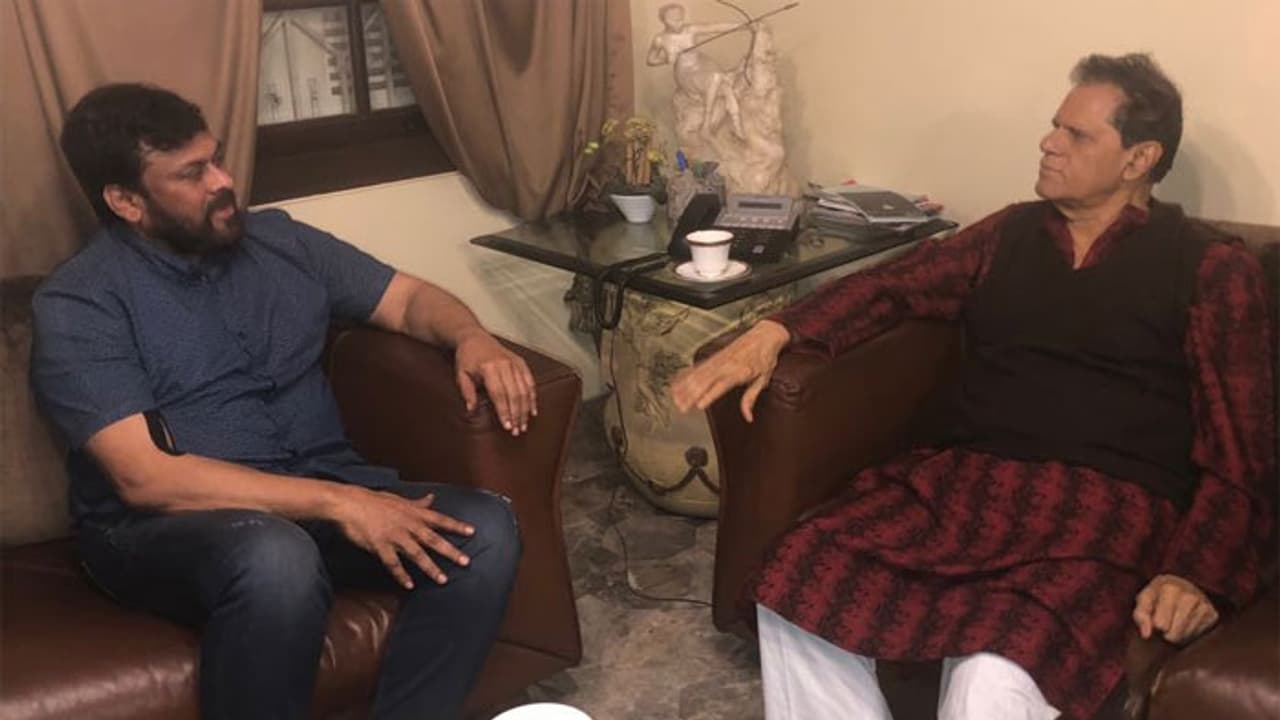 సుబ్బిరామిరెడ్డితో చిరు భేటీ! సుబ్బిరామిరెడ్డితో చిరు భేటీ!