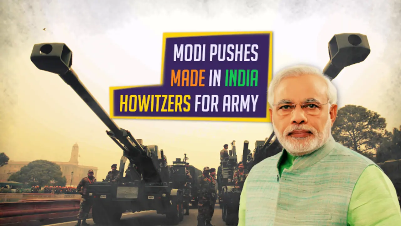 Modi govt's major boost to Make in India, Army to buy 140 home made artillery guns