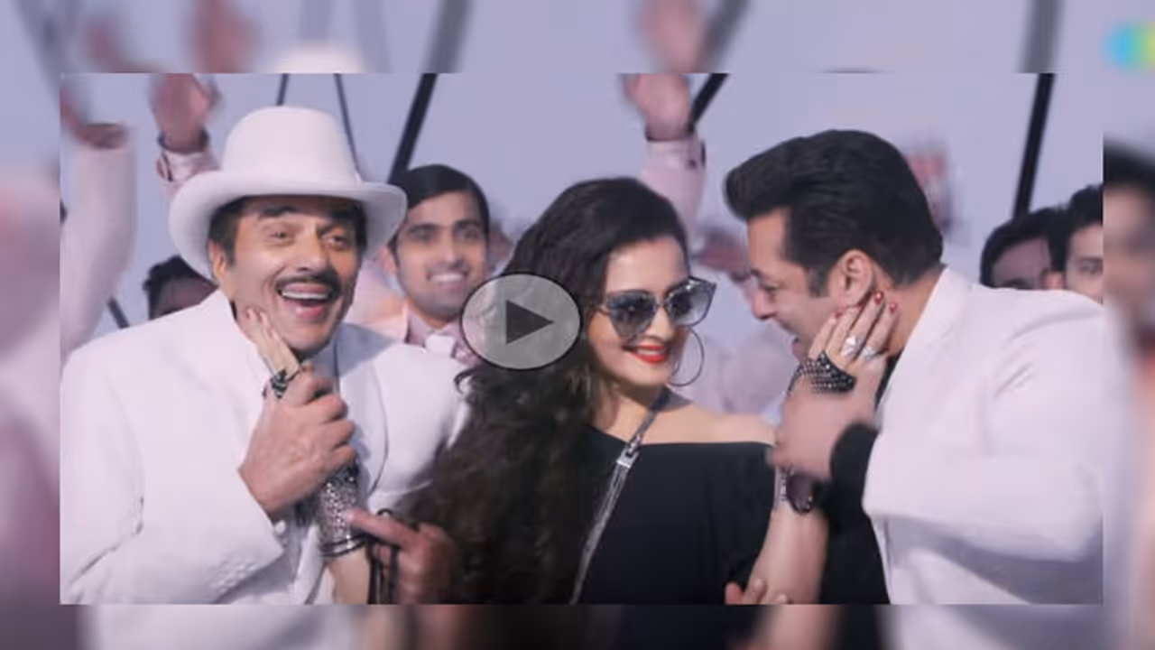 ‘रफ्ता रफ्ता’ गाना आते ही हुआ वायरल, धर्मेंद्र सलमान और रेखा ने जम के किया डांस