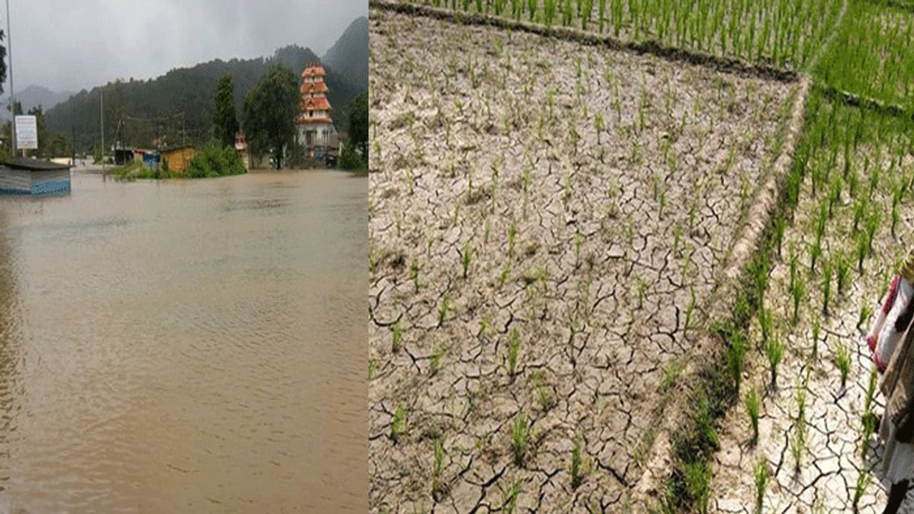 ಒಂದೆಡೆ ಅತಿವೃಷ್ಟಿ ಇನ್ನೊಂದೆಡೆ ಅನಾವೃಷ್ಟಿ : ಕರ್ನಾಟಕ ದುಸ್ಥಿತಿ ಒಂದೆಡೆ ಅತಿವೃಷ್ಟಿ ಇನ್ನೊಂದೆಡೆ ಅನಾವೃಷ್ಟಿ : ಕರ್ನಾಟಕ ದುಸ್ಥಿತಿ