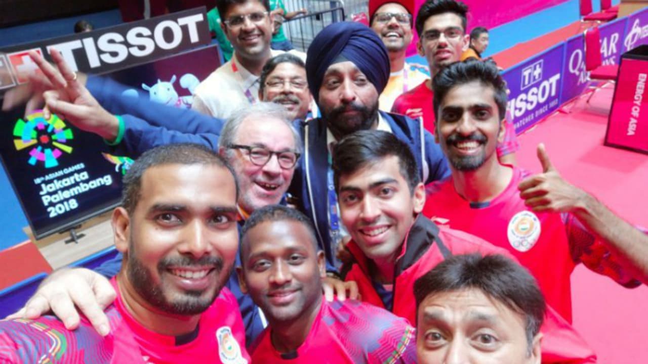 Asian Games 2018: Indian men's table tennis team loses in semis, but bags historic bronze