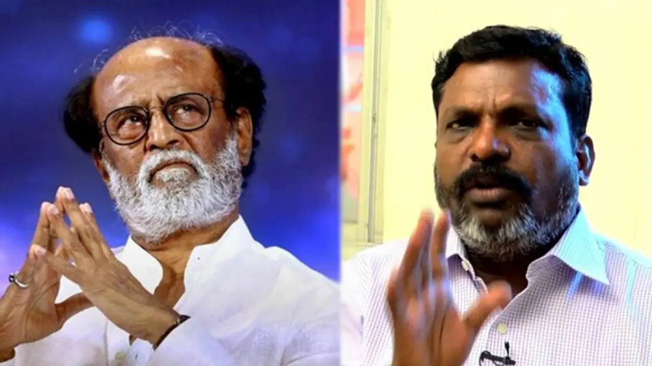 பெரியாரை ரஜினி விரைவில் உணர்வார்... பெரியார் வாழ்க என ரஜினி சொல்வார்... திருமாவின் தாறுமாறு கணிப்பு! பெரியாரை ரஜினி விரைவில் உணர்வார்... பெரியார் வாழ்க என ரஜினி சொல்வார்... திருமாவின் தாறுமாறு கணிப்பு!