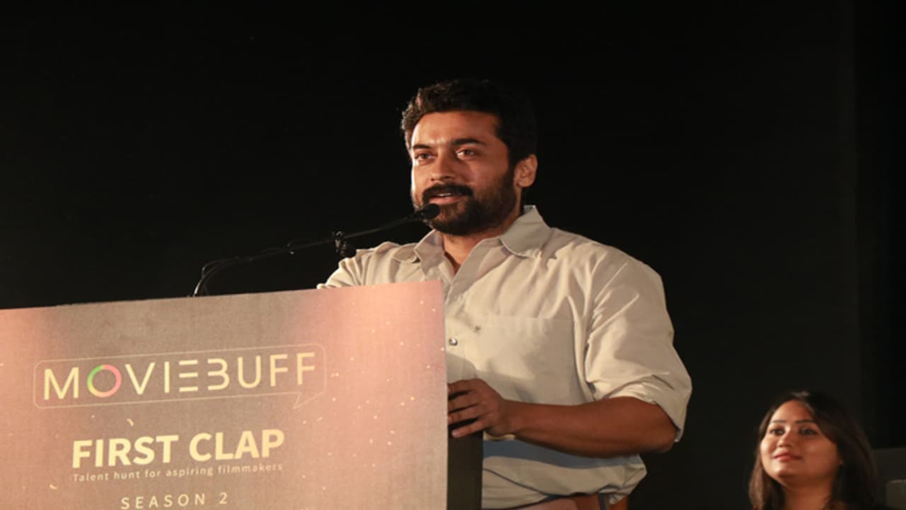 நிஜத்தில் நீதி கிடைக்கிறதோ இல்லையோ..? குறும்படம் மூலம் நீதியை நிலைநாட்டலாம்..! சூரியா ஆவேச பேச்சு..! நிஜத்தில் நீதி கிடைக்கிறதோ இல்லையோ..? குறும்படம் மூலம் நீதியை நிலைநாட்டலாம்..! சூரியா ஆவேச பேச்சு..!